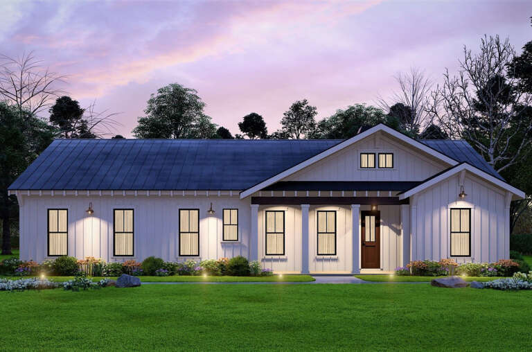 Modern Farmhouse House Plan #699-00334 Elevation Photo