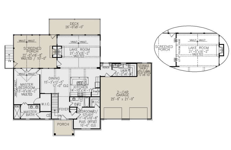House Plan House Plan #27867 Drawing 1