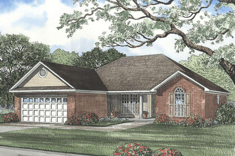 House Plan House Plan #2787 Front Elevation 