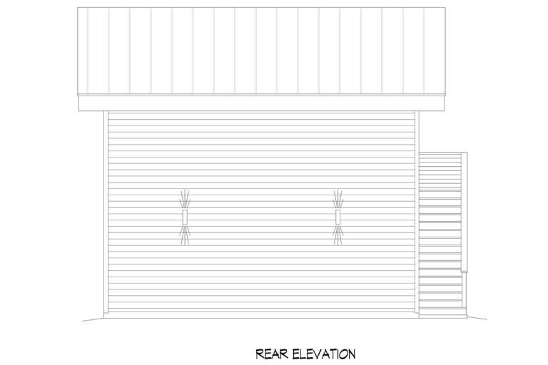 Modern House Plan #940-00643 Elevation Photo