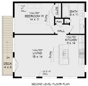 Second Floor for House Plan #940-00643