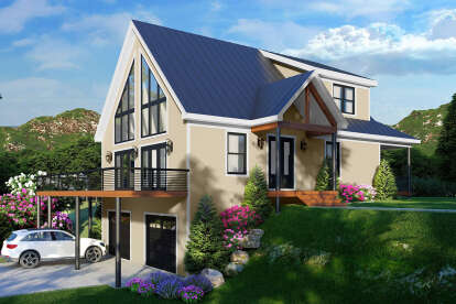 House Plan House Plan #27871 Front Elevation 