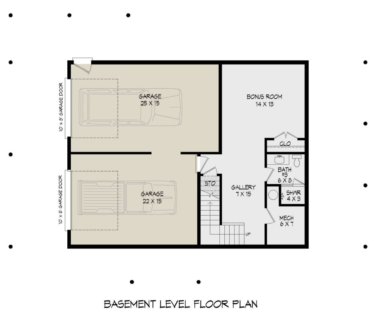 Basement for House Plan #940-00644