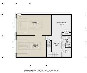 Basement for House Plan #940-00644