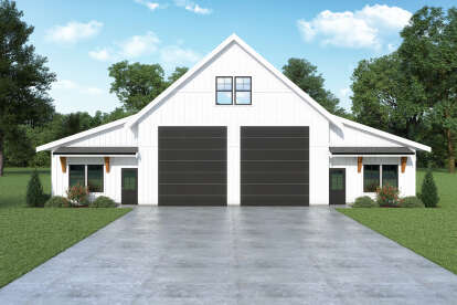 Barn House Plan #2464-00036 Elevation Photo