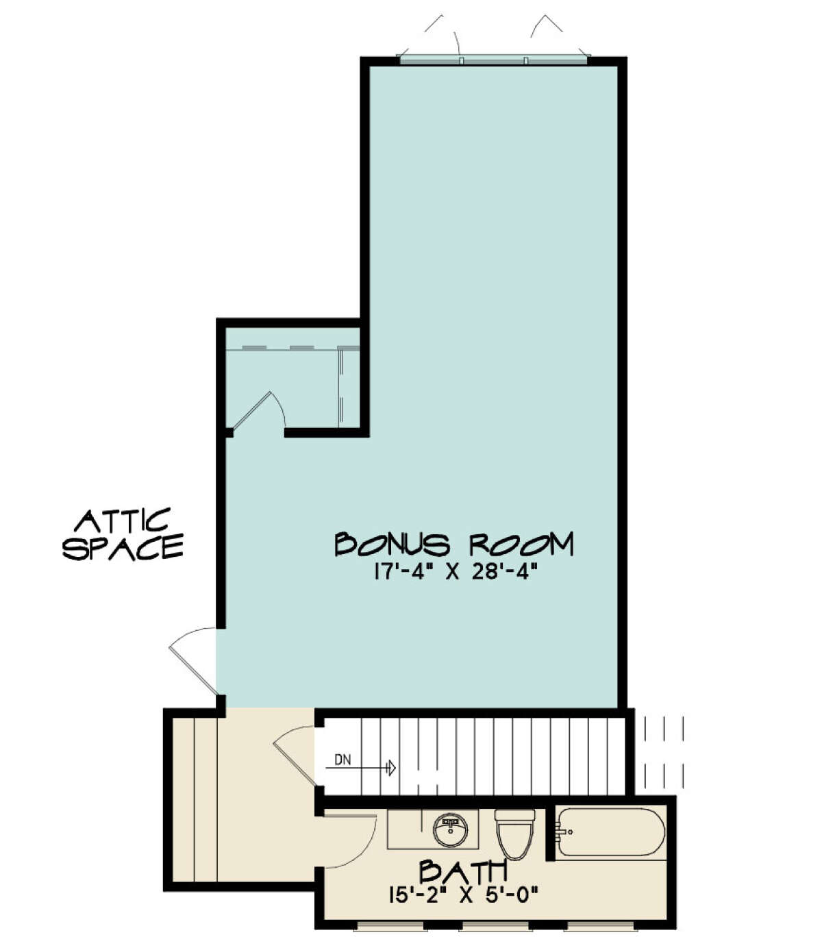 Second Floor for House Plan #8318-00291