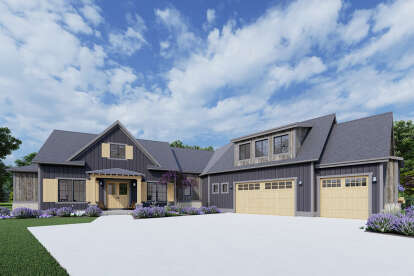3 Bed, 2 Bath, 2689 Square Foot House Plan - #425-00043