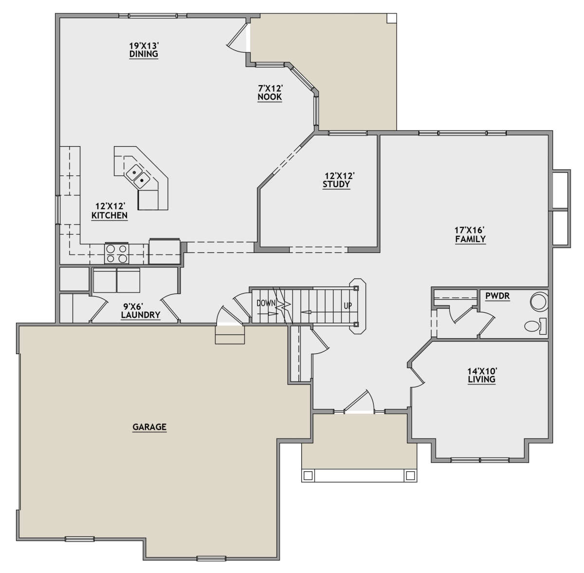 Main Floor  for House Plan #8768-00098