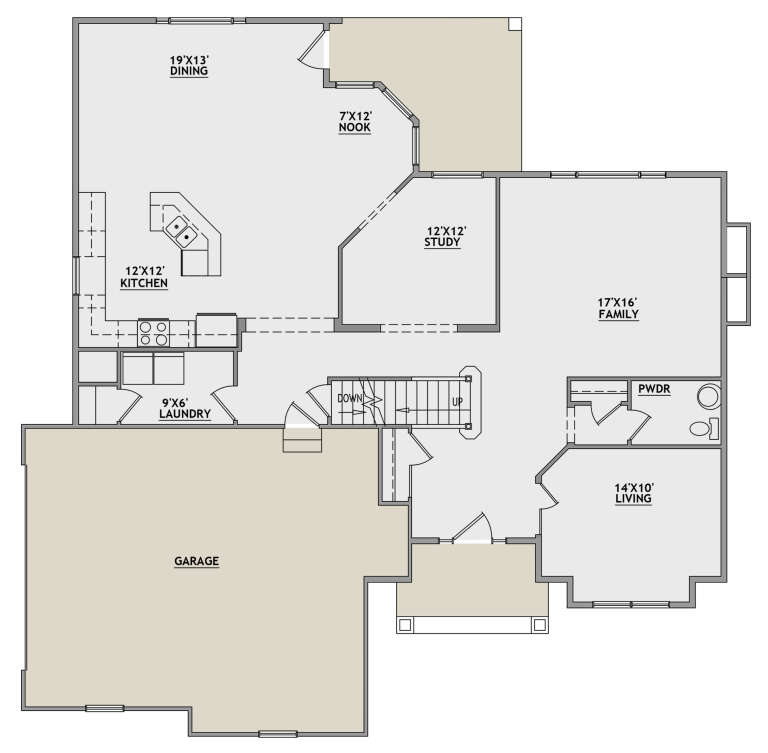 House Plan House Plan #27880 Drawing 1