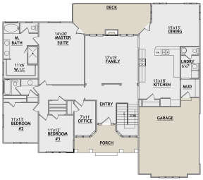 Main Floor  for House Plan #8768-00103