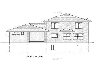 Contemporary House Plan #8768-00104 Elevation Photo