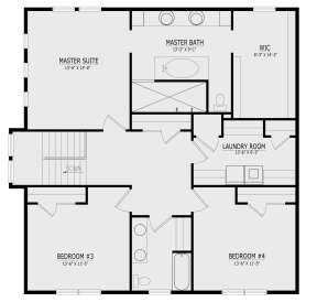 Second Floor for House Plan #8768-00104