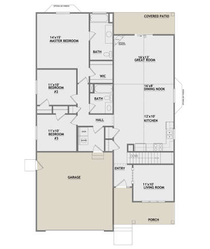 Main Floor  for House Plan #8768-00106