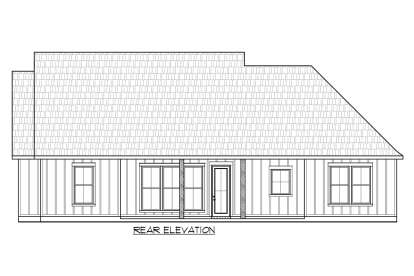 Modern Farmhouse House Plan #4534-00086 Elevation Photo