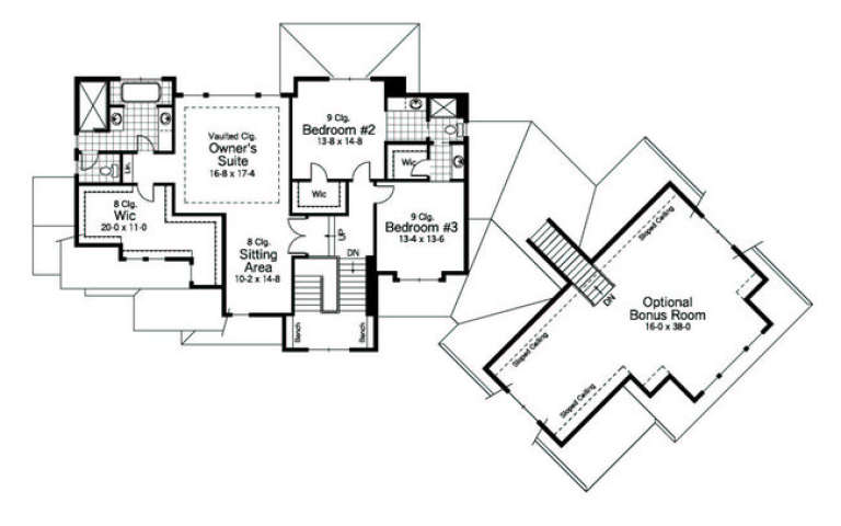 House Plan House Plan #2789 Drawing 2