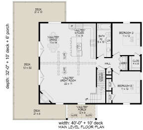 Main Floor  for House Plan #940-00645