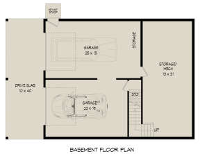 Basement for House Plan #940-00645
