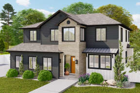 Traditional House Plan #2802-00183 Elevation Photo
