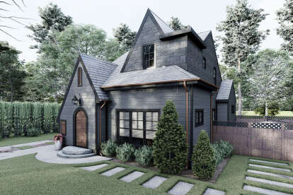 European House Plan #8318-00292 Elevation Photo