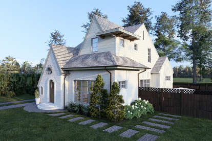 European House Plan #8318-00292 Elevation Photo