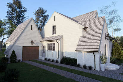 European House Plan #8318-00292 Elevation Photo