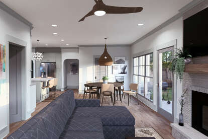 European House Plan #8318-00292 Additional Photo