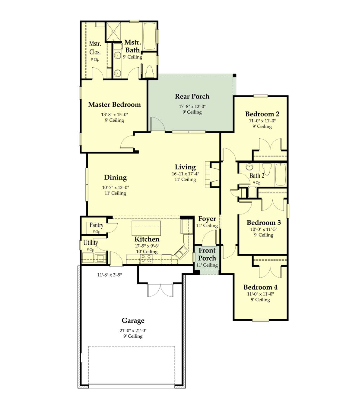 Main Floor  for House Plan #7516-00066