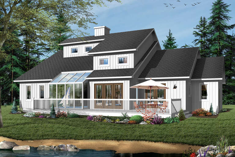 House Plan House Plan #279 Front Elevation 