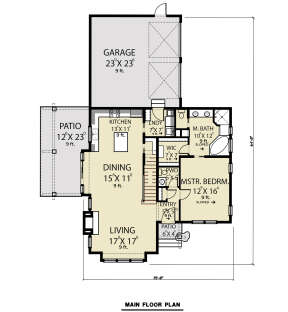 Main Floor  for House Plan #2464-00039