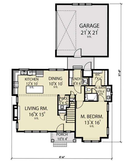 House Plan House Plan #27901 Drawing 1