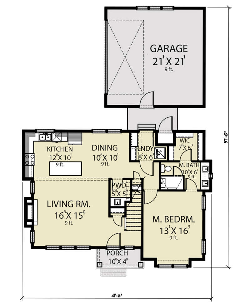 House Plan House Plan #27901 Drawing 1