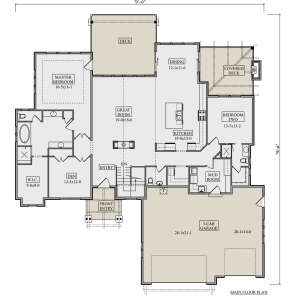 Main Floor  for House Plan #5631-00198