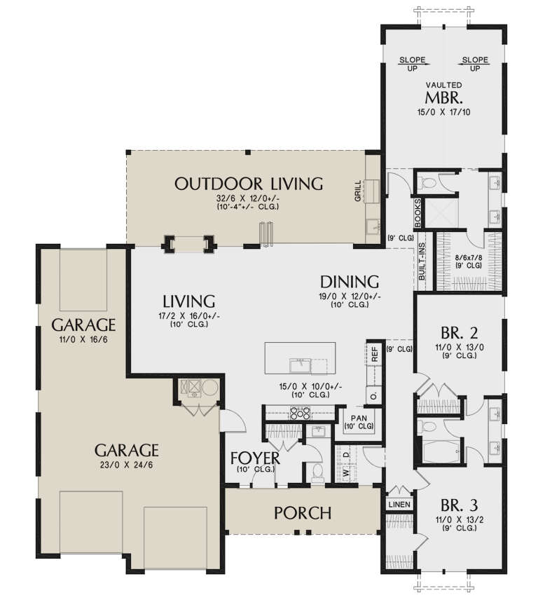 House Plan House Plan #27903 Drawing 1