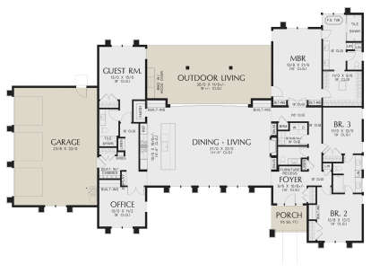 House Plan House Plan #27905 Drawing 1