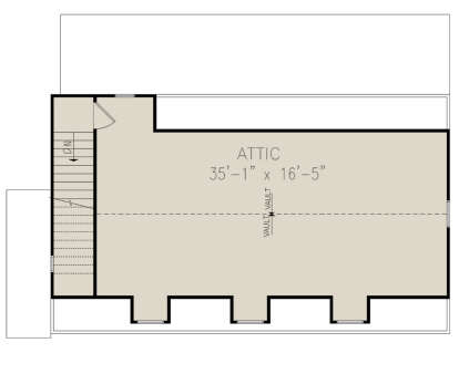 Second Floor for House Plan #699-00337