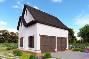 Modern Farmhouse House Plan #699-00338 Elevation Photo