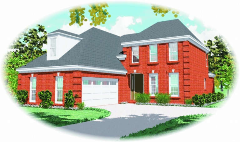 House Plan House Plan #2791 Front Elevation
