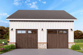 Modern Farmhouse House Plan #699-00339 Elevation Photo