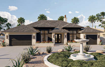 3 Bed, 2 Bath, 2893 Square Foot House Plan - #963-00684