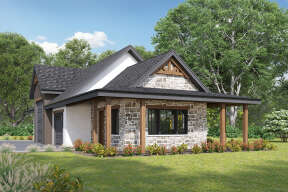 Craftsman House Plan #5631-00200 Elevation Photo