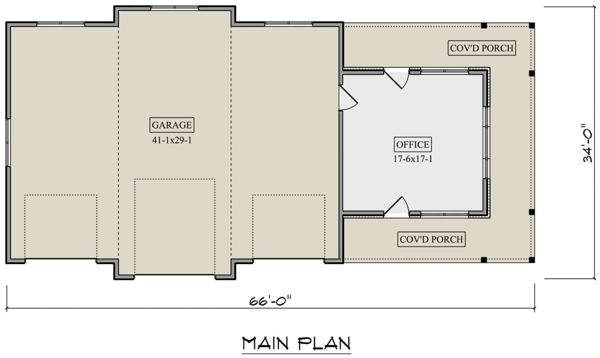Main Floor  for House Plan #5631-00200
