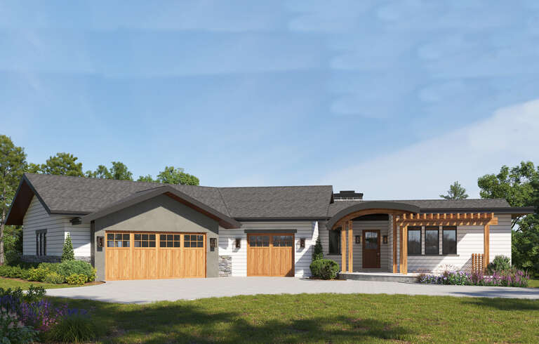 House Plan House Plan #27914 Front Elevation 