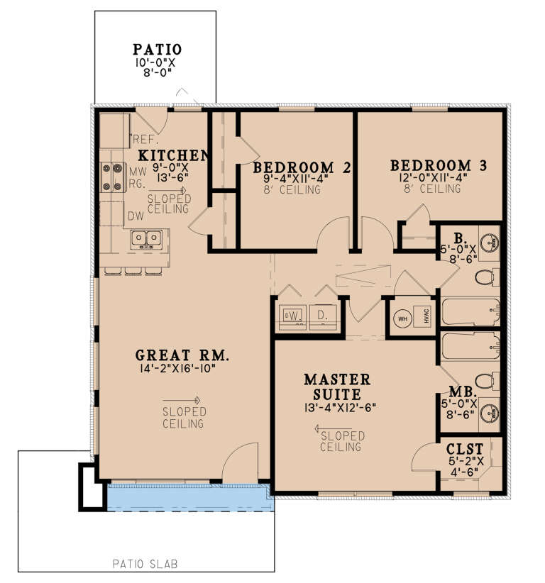 House Plan House Plan #27915 Drawing 1