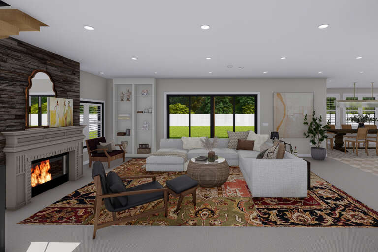 Contemporary House Plan #2802-00184 Additional Photo
