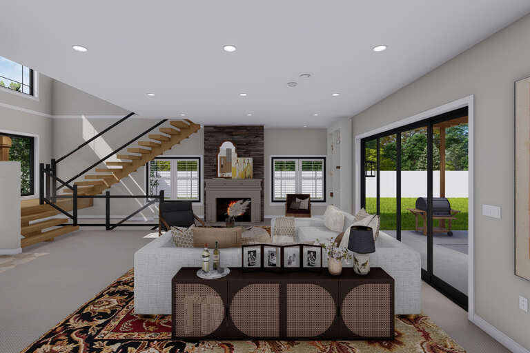 Contemporary House Plan #2802-00184 Additional Photo