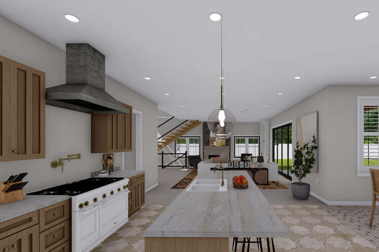 Contemporary House Plan #2802-00184 Additional Photo