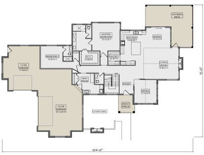 House Plan House Plan #27921 Drawing 1