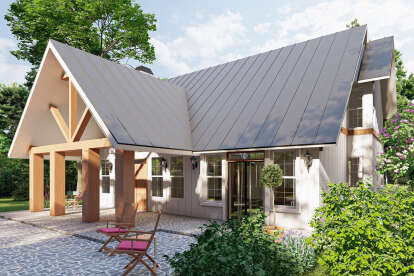 Craftsman House Plan #699-00340 Elevation Photo