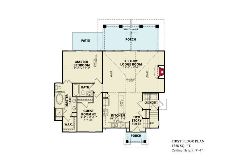 House Plan House Plan #27923 Drawing 1