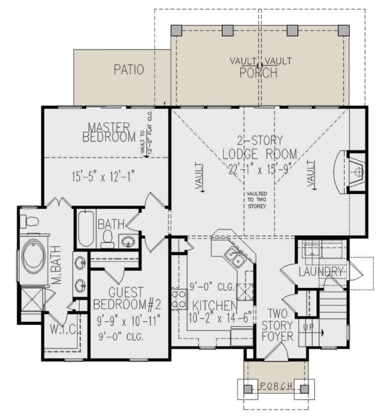 House Plan House Plan #27923 Drawing 1